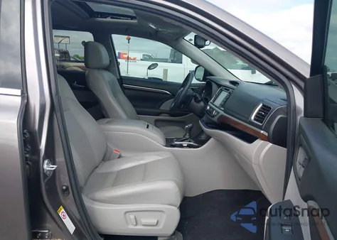 2015 Toyota Highlander Limited V6 from USA, damaged, VIN 5TDYKRFH0FS115864